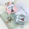 11939484170_368233588 Wholesale PU Key Bag Owl Coin Purse Keychain