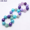 Wholesale Kids Plastic Beads Bracelet