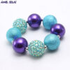 Wholesale Kids Plastic Beads Bracelet