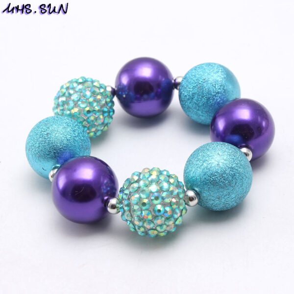 Wholesale Kids Plastic Beads Bracelet