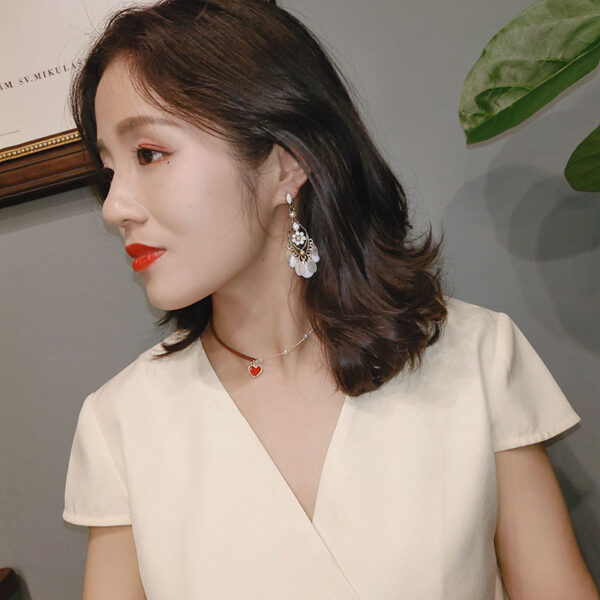 Wholesale Baroque Resort Vintage Alloy Earrings