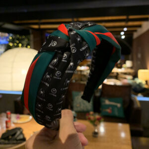 Red green striped Spider Black