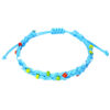 Wholesale Handwoven Waterproof Waxed Thread and Rice Beads Bracelet