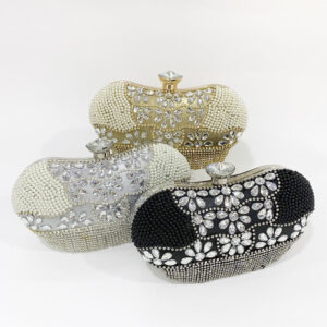 Wholesale Shell Shaped Diamond Pearl Bag OLY-SD-QY005