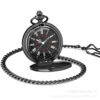 Wholesale Roman Numeral Double Display Men's Alloy Retro Necklace Pocket Watch
