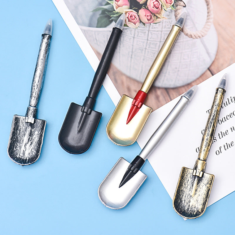 Wholesale Plastic Shovel Design Multiple Student Ballint Pens