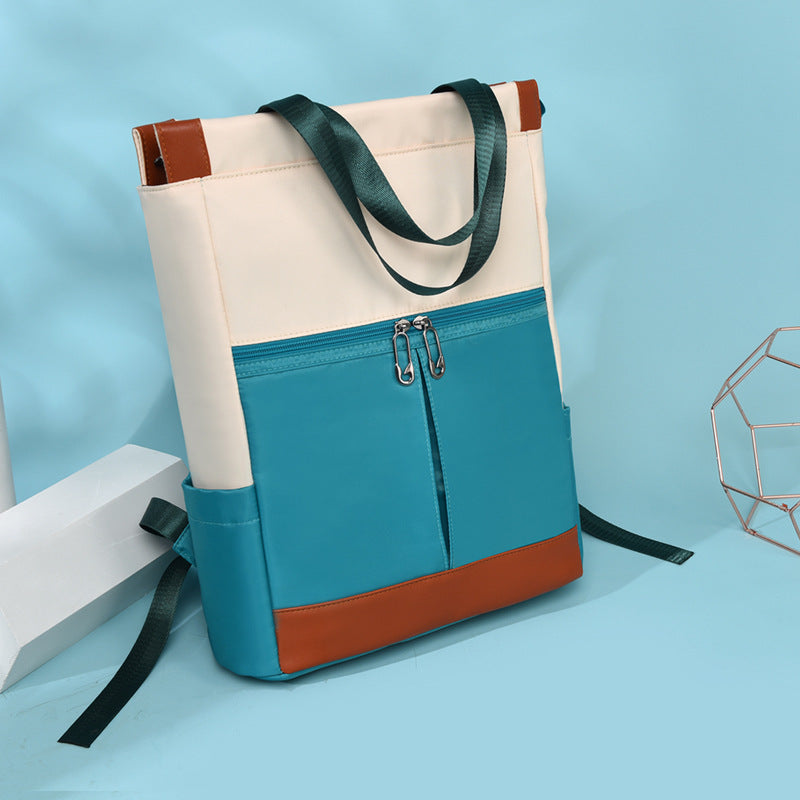 Wholesale Oxford Cloth Casual Color Contrast Backpack