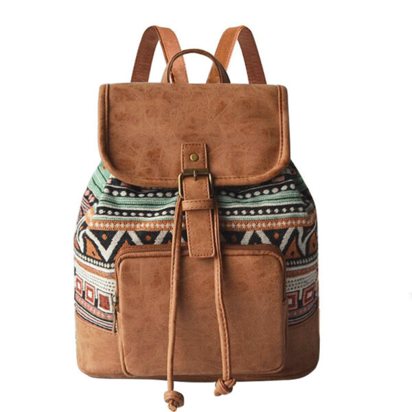 12194078015_794318443 Wholesale PU Retro Western Style Backpack