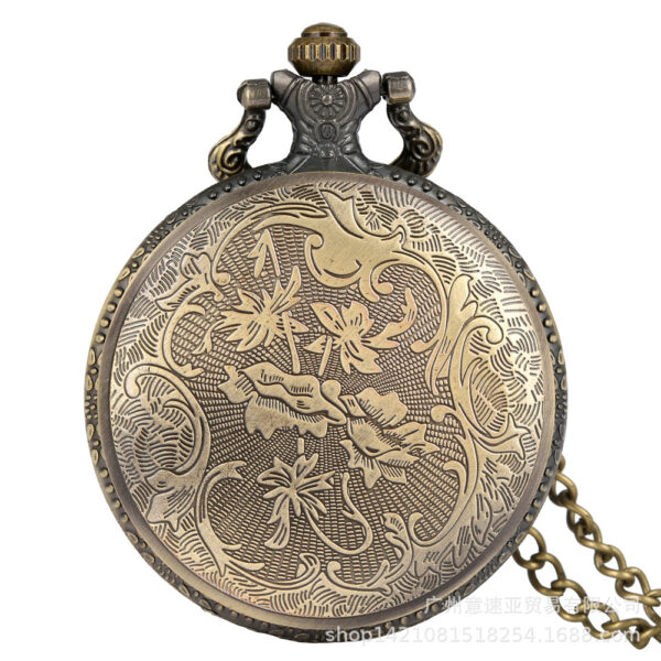 12229203466_1737622602 Wholesale Large Flip Quartz Pocket Watch