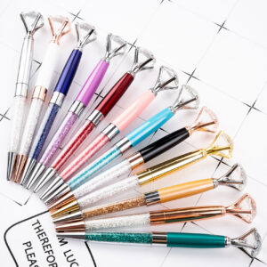 Wholesale Big Diamond Metal Ballpoint Pen