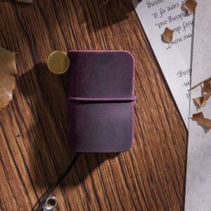 Mini small core (4) / Crazy Horse Leather Purple