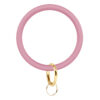 Wholesale Round Silicone Bracelet Keychains