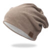 12316072515_1514649954-1 Wholesale Autumn and Winter Plush Loose Polyester Knitted Hats