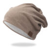 12316072515_1514649954 Wholesale Autumn and Winter Plush Loose Polyester Knitted Hats