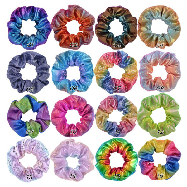 12321403531_199313434-1 Wholesale Laser Fabric Hair Scrunchies