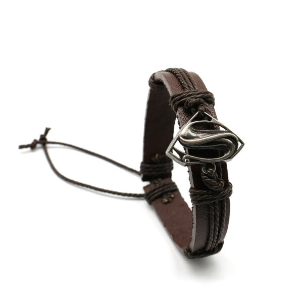 Wholesale Anime Genuine Woven Leather Bracelets