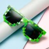 12351606825_98427562-1 Wholesale Checkered Square Frame PC Sunglasses