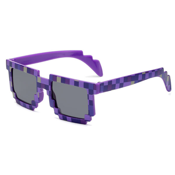12351630038_98427562 Wholesale Checkered Square Frame PC Sunglasses