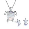 12385724064_384232189-1 Wholesale Turtle Alloy Necklaces Jewelry Set