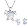 12385724064_384232189 Wholesale Turtle Alloy Necklaces Jewelry Set