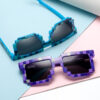 12389107734_98427562 Wholesale Checkered Square Frame PC Sunglasses