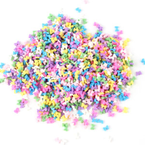 No. 29: B bow tie (green color) / 100 g/bag * Small bag