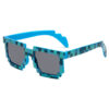 12425579520_98427562 Wholesale Checkered Square Frame PC Sunglasses