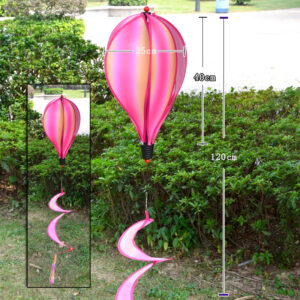 Hot Air Balloon (Clouds Pink)