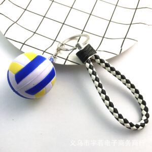 Black and white rope Volleyball