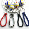 Wholesale Simulation Volleyball Keychain PU Leather Rope
