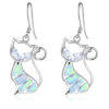 Wholesale Creative Cat Alloy Earrings