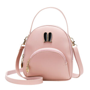 Wholesale Rabbit Ear PU Mini Backpack