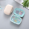 Wholesale PP Portable 8-compartment Sealed Medicine Box