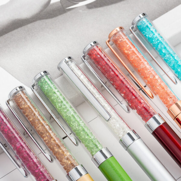 12458569627_1399852192 Whoelsale Pens Colorful Crystal Pen Fashion Diamond Pen
