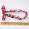Wholesale Christmas Fabric Plaid Hair Ties