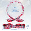 Wholesale Christmas Fabric Plaid Hair Ties