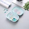Wholesale PP Portable 8-compartment Sealed Medicine Box
