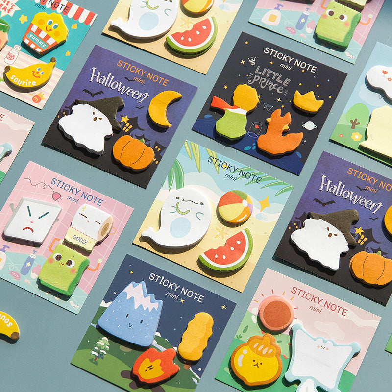 Wholesale Cute Cartoon Rainbow Paper Sticky Notes