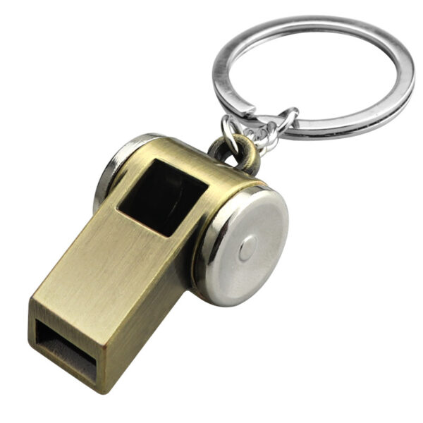 Wholesale Metal Whistle Keychain Pendant
