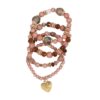 Wholesale Bohemian Ocean Style Candy Color Beaded Bracelet Set