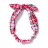 Wholesale Christmas Fabric Plaid Hair Ties