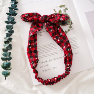 Christmas black hair band