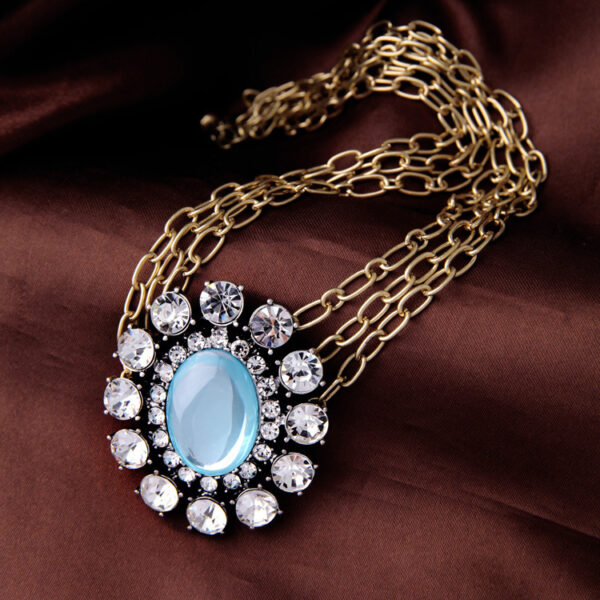 12547014004_1128138252 Wholesale Alloy Hollow Flower Pendant Necklace