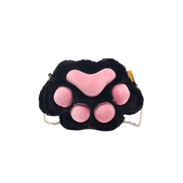 Wholesale Cartoon Three-dimensional Cat Paw Plush Bag
