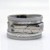 12560827666_745325296 Wholesale Feather Leather Woven Multi-layer Bracelets
