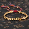 Wholesale Copper Bead Pull Tassel Bracelet