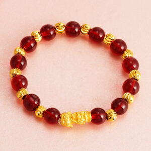 8N red bracelet brave style one