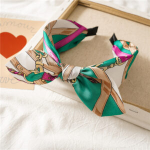 Chain Green Rabbit Ears Hair Band