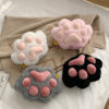 Wholesale Cartoon Three-dimensional Cat Paw Plush Bag