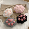 Wholesale Cartoon Three-dimensional Cat Paw Plush Bag